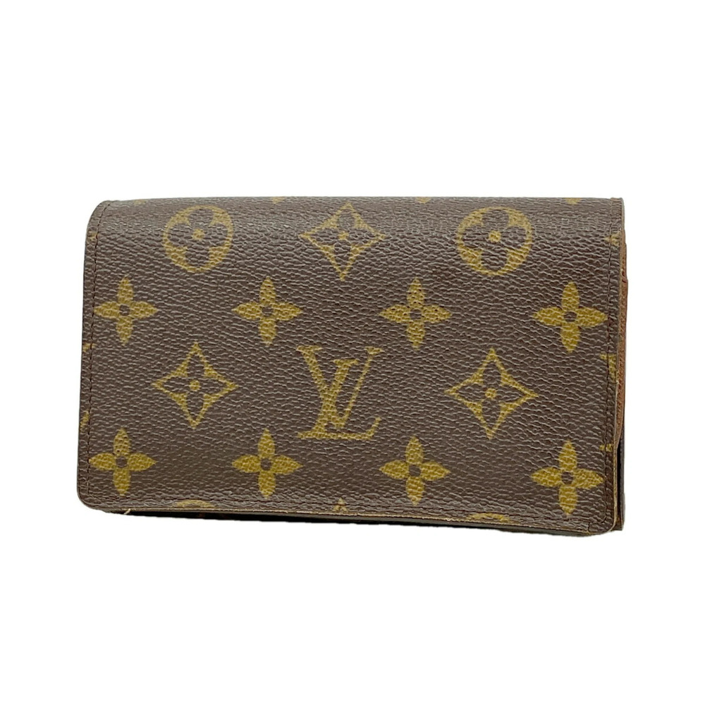 Louis Vuitton Monogram Portemonnaie Bietrezor Wallet M61730 Brown Women's